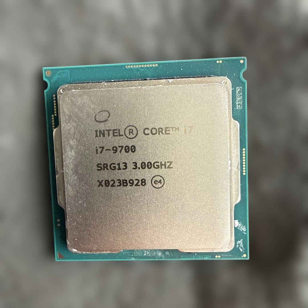 Intel Core i7-9700 CPU 【動作品】