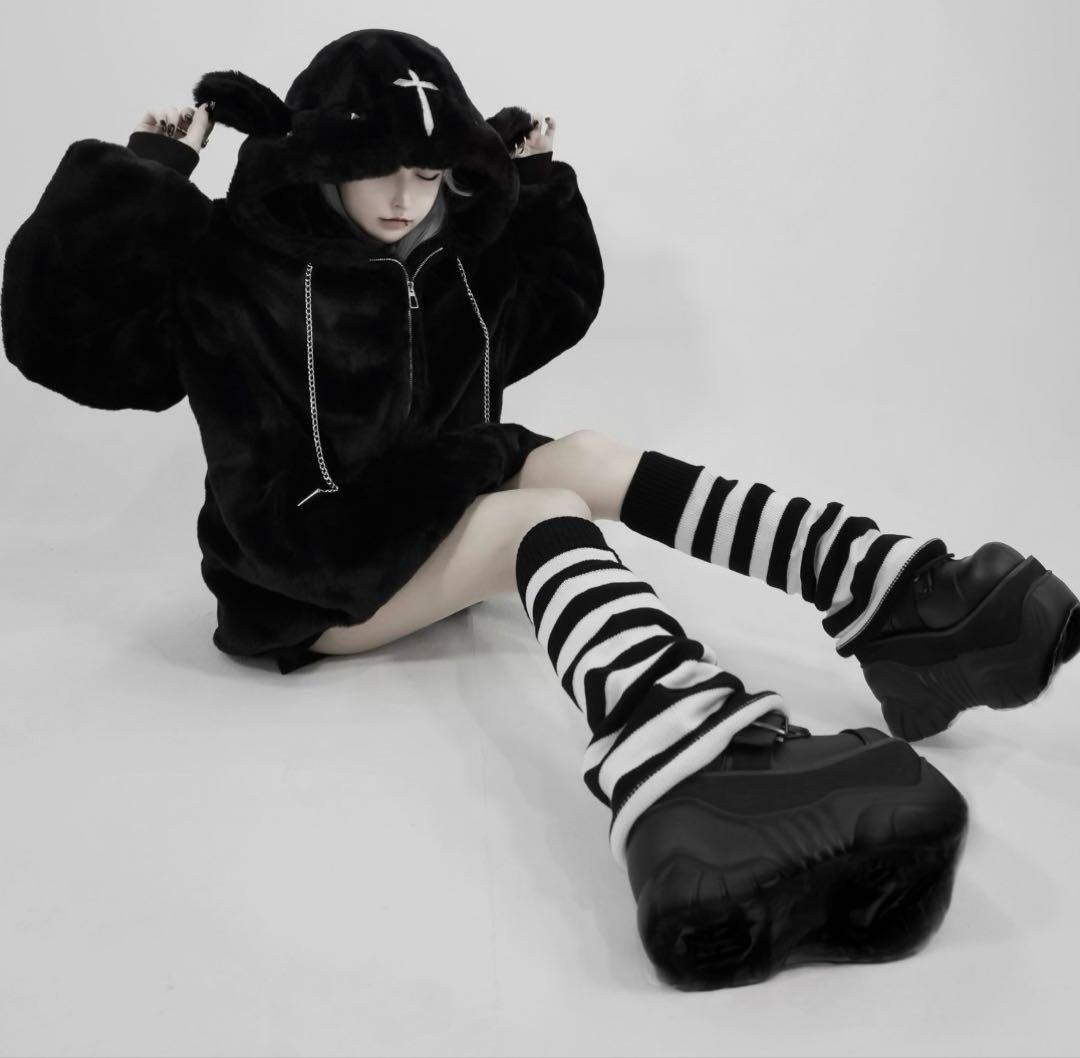 DimMoire ディムモアール BABY SHEEPファーパーカー