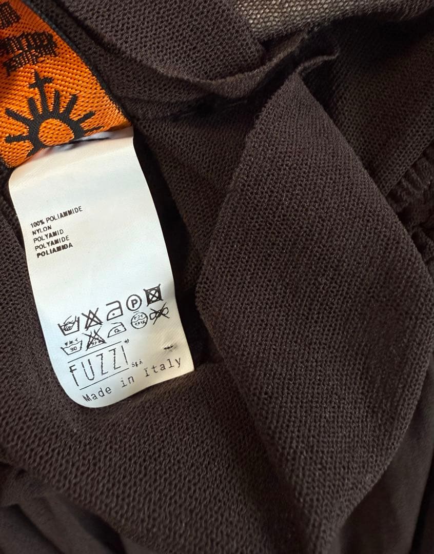 美品 Jean Paul GAULTIER パワーネットトップス ブラウン