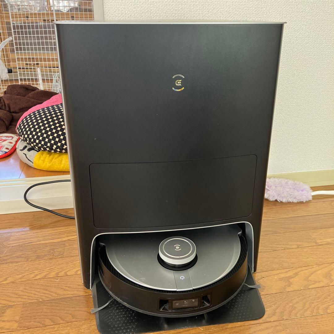 エコバッグス X1 OMNI ロボット掃除機 ブラック 拭き掃除も！保証あり