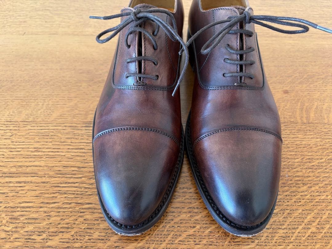 再値下げ‼️美品‼️ バーウィック 3739 ブラウン25cm Berwick