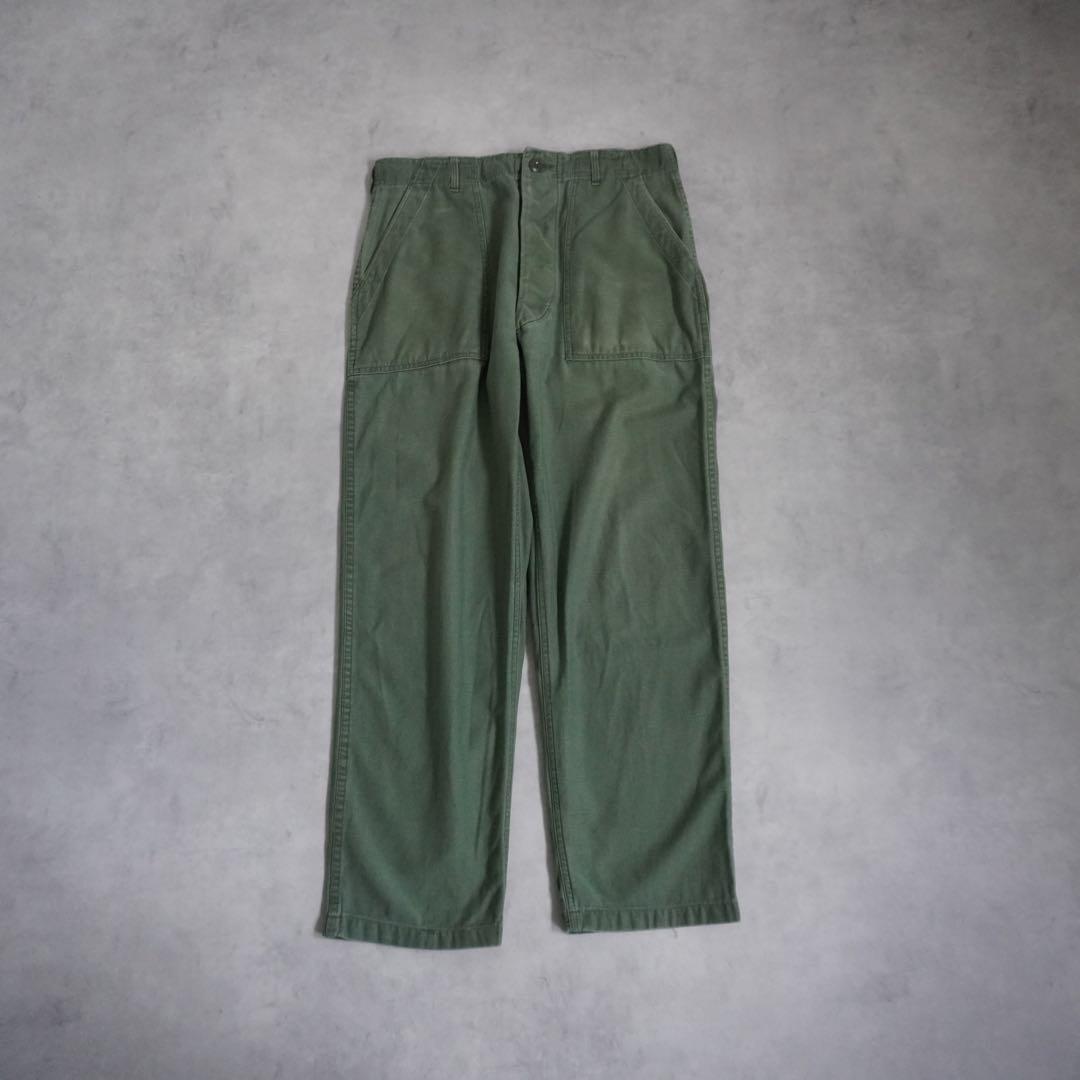 【60s】militaryミリタリー og107 ベイカーパンツ 33×29
