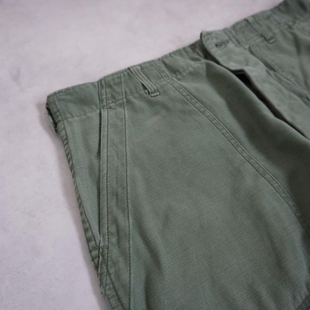 【60s】militaryミリタリー og107 ベイカーパンツ 33×29