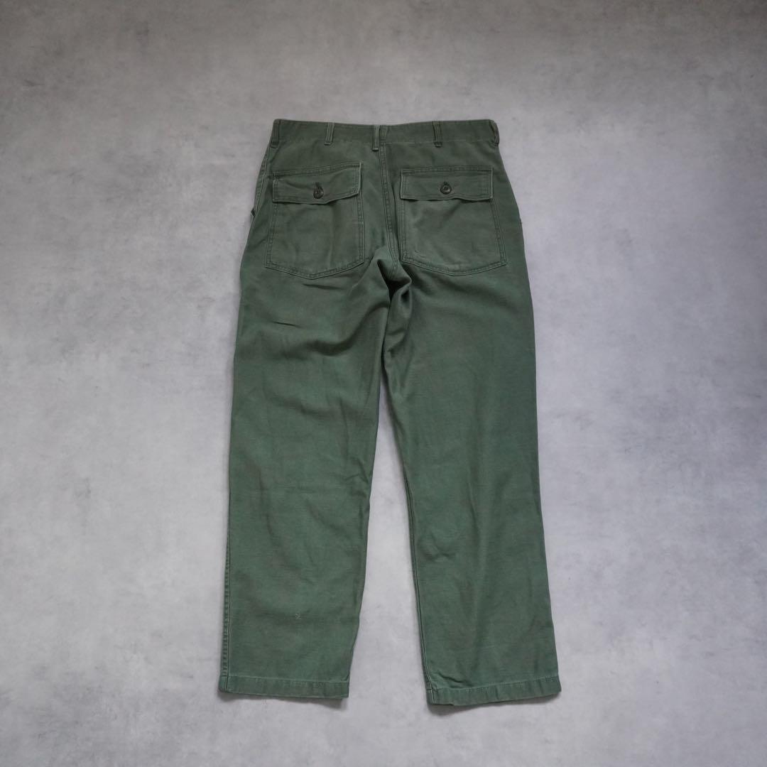 【60s】militaryミリタリー og107 ベイカーパンツ 33×29
