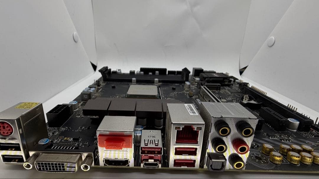 MSI B350M マザーボード&CPU Ryzen7 3800x付き