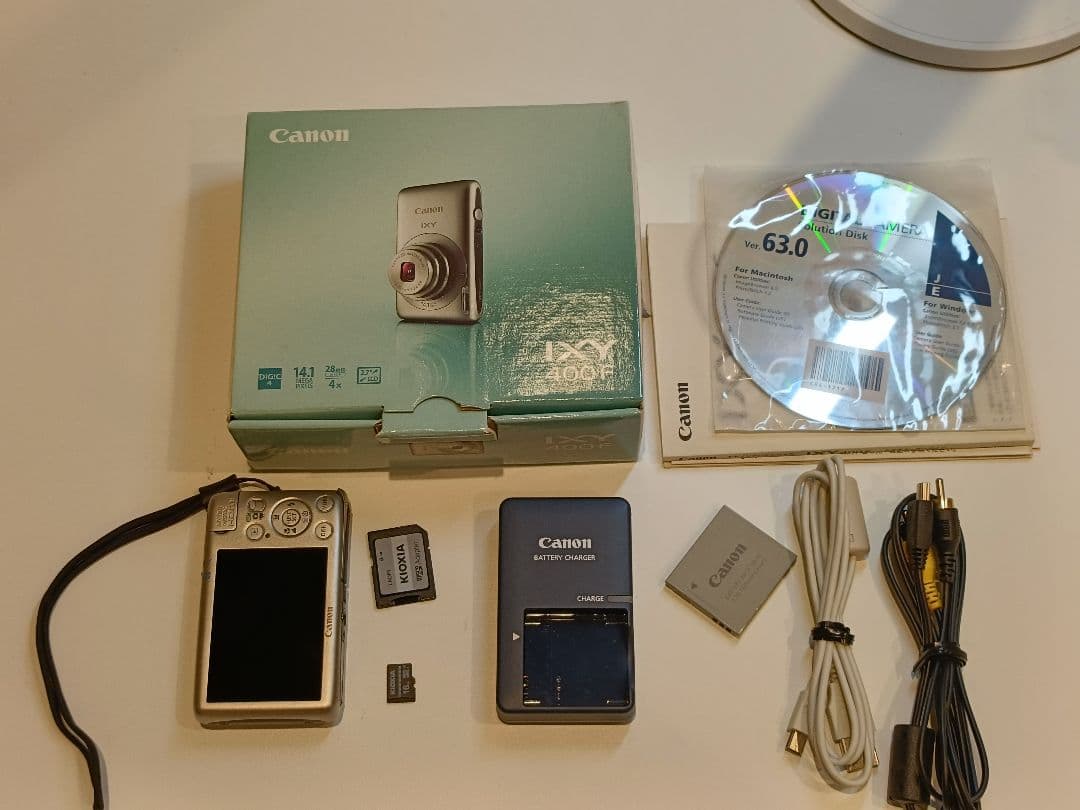 美品 Canon IXY 400F デジカメ コンデジ　SDカードおまけ付き