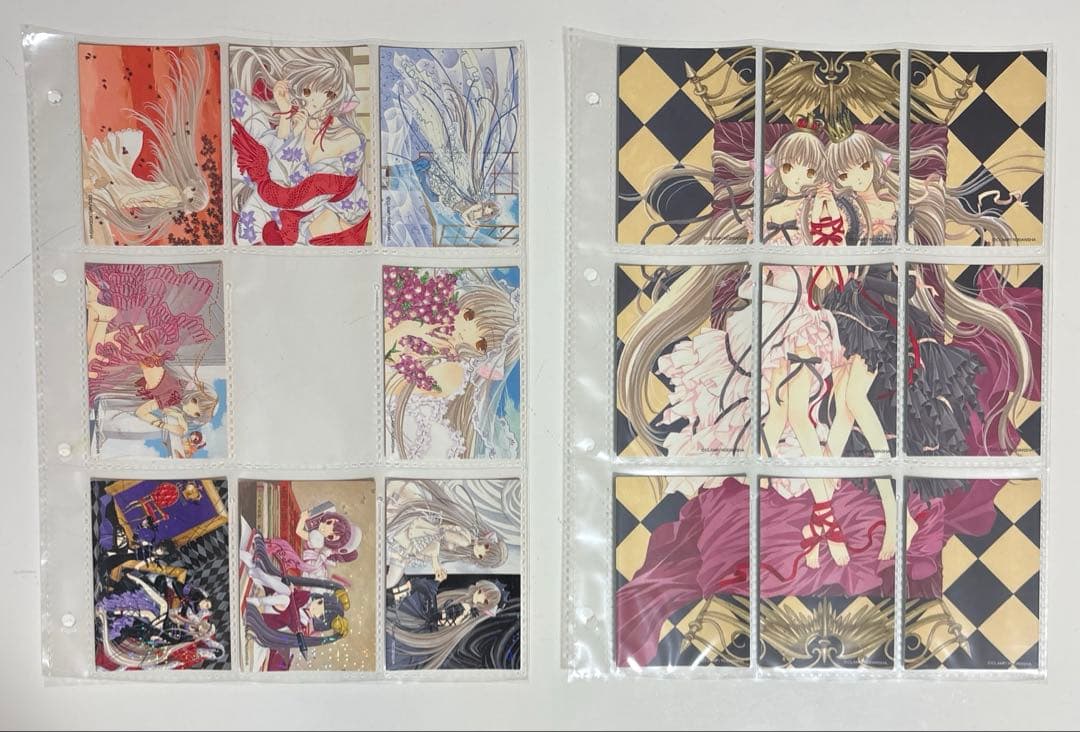 ちょびっツ　原作版　トレカ　フルコンプまで後１枚セット　オフィシャルバインダー