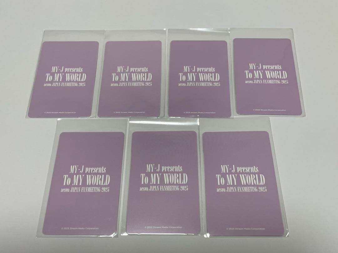 aespa ウィンター　32枚　公式トレカ