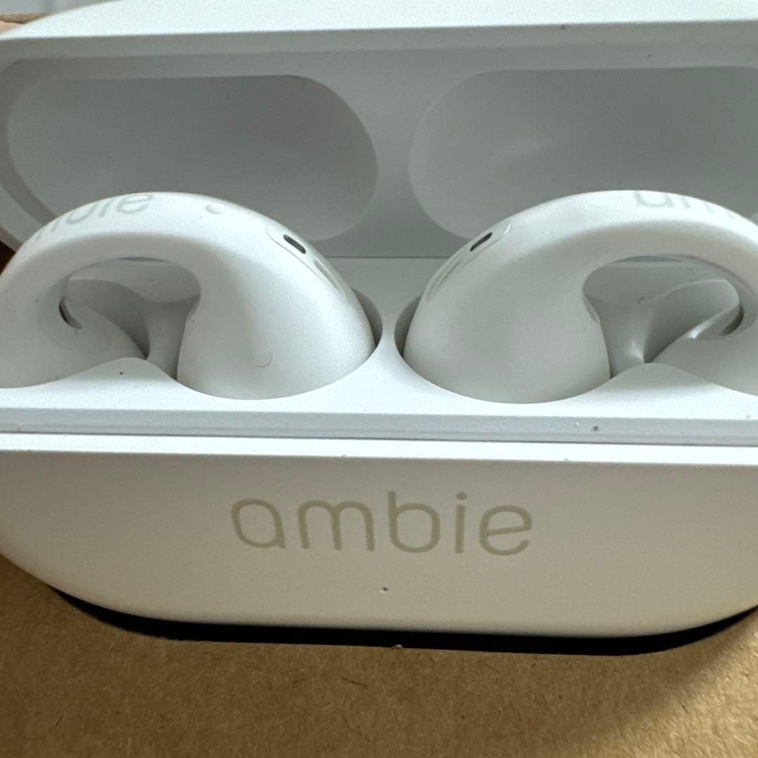 値下げ‼️美品ambie ワイヤレスイヤホン 本体