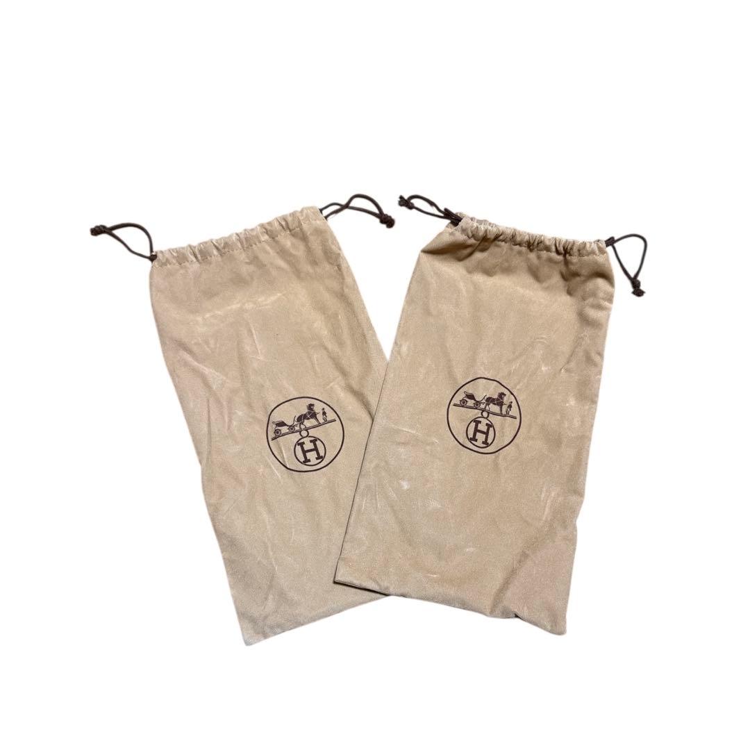 エルメス　ヒール　レザー ローファー 箱付き　36.5