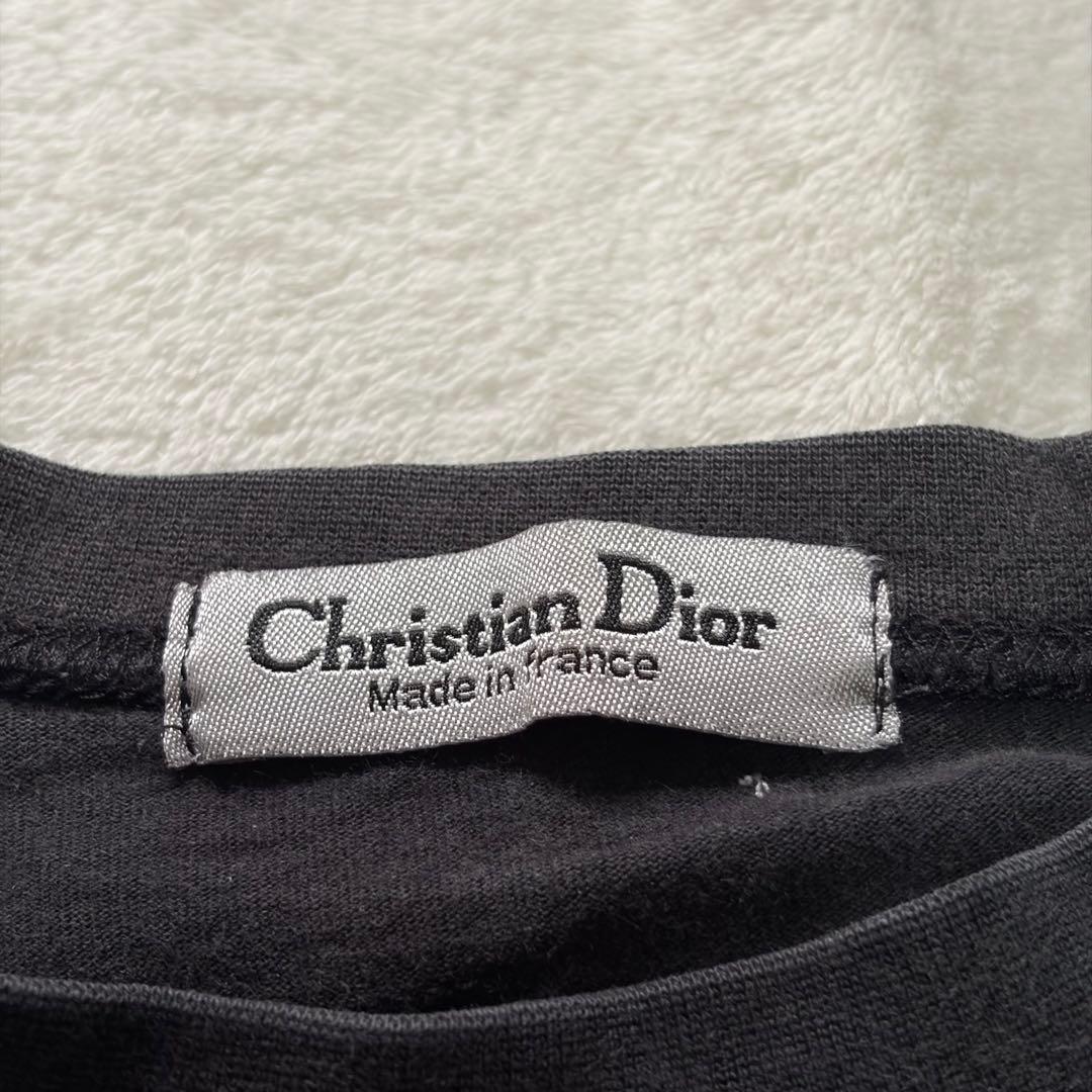 ディオール J'ADORE DIOR トップス ブラック ロゴドン ガリアーノ期