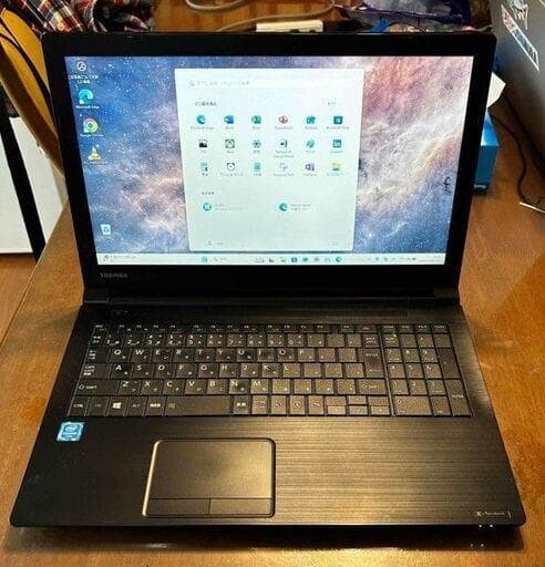Toshiba 15.6インチ ノートPC ブラック