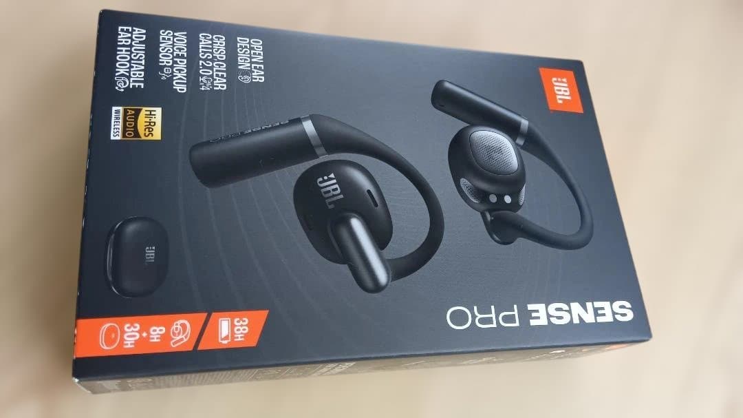 【美品】JBL SENSE PROセンスプロ/ワイヤレスイヤホン/オープンイヤー