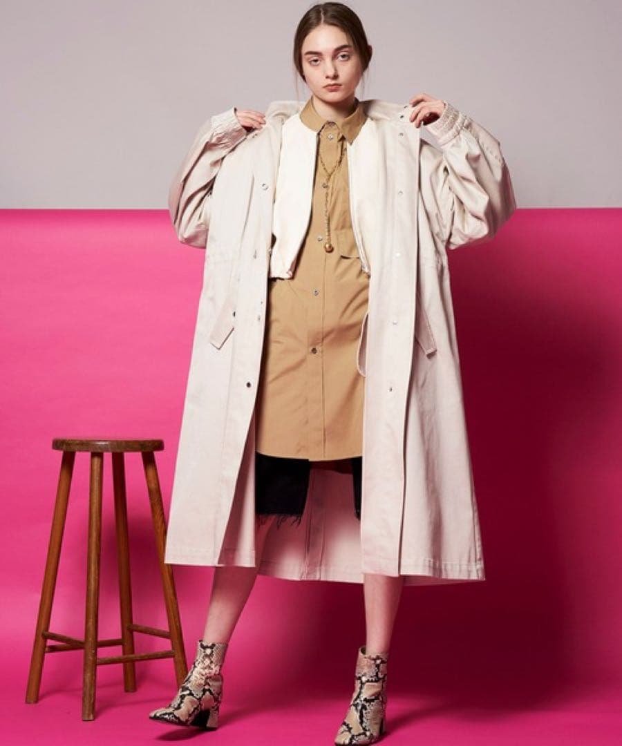 MAISON SPECIAL｜2WAYドッキングモッズコート