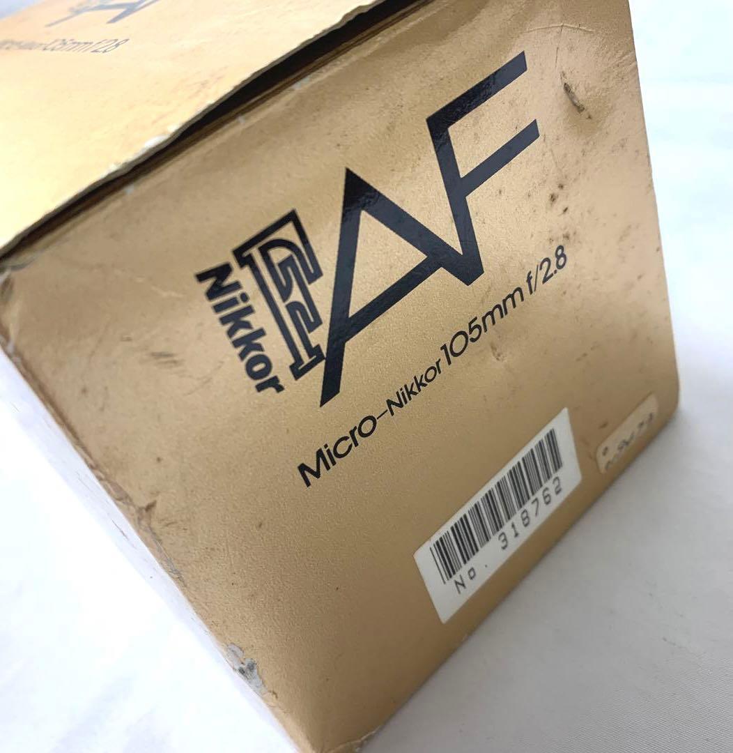 Nikon AF Micro-Nikkor 105mm f2.8 元箱