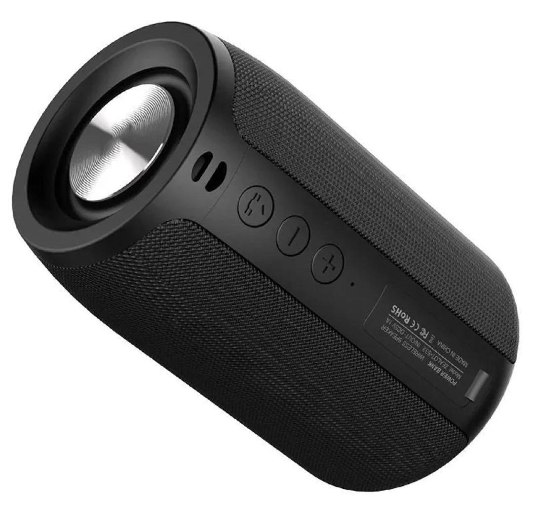 新品 ブラック Bluetooth ワイヤレススピーカー