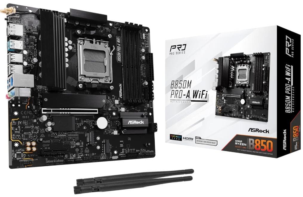 ASRock B850M Pro-A WiFi MicroATX 新品未開封