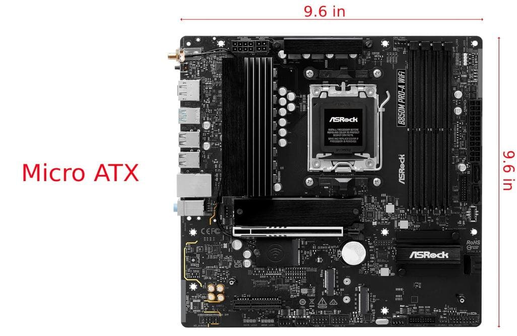 ASRock B850M Pro-A WiFi MicroATX 新品未開封