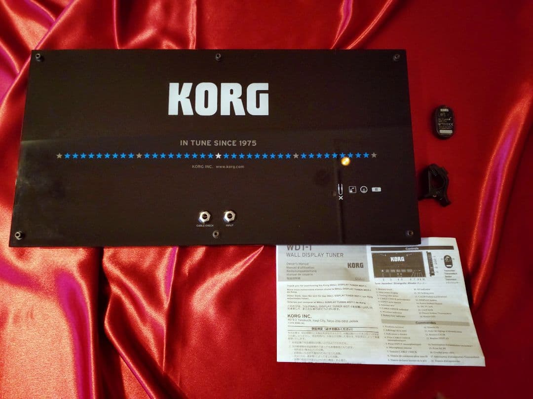 KORG WDT-1　壁掛チューナー　コルグ
