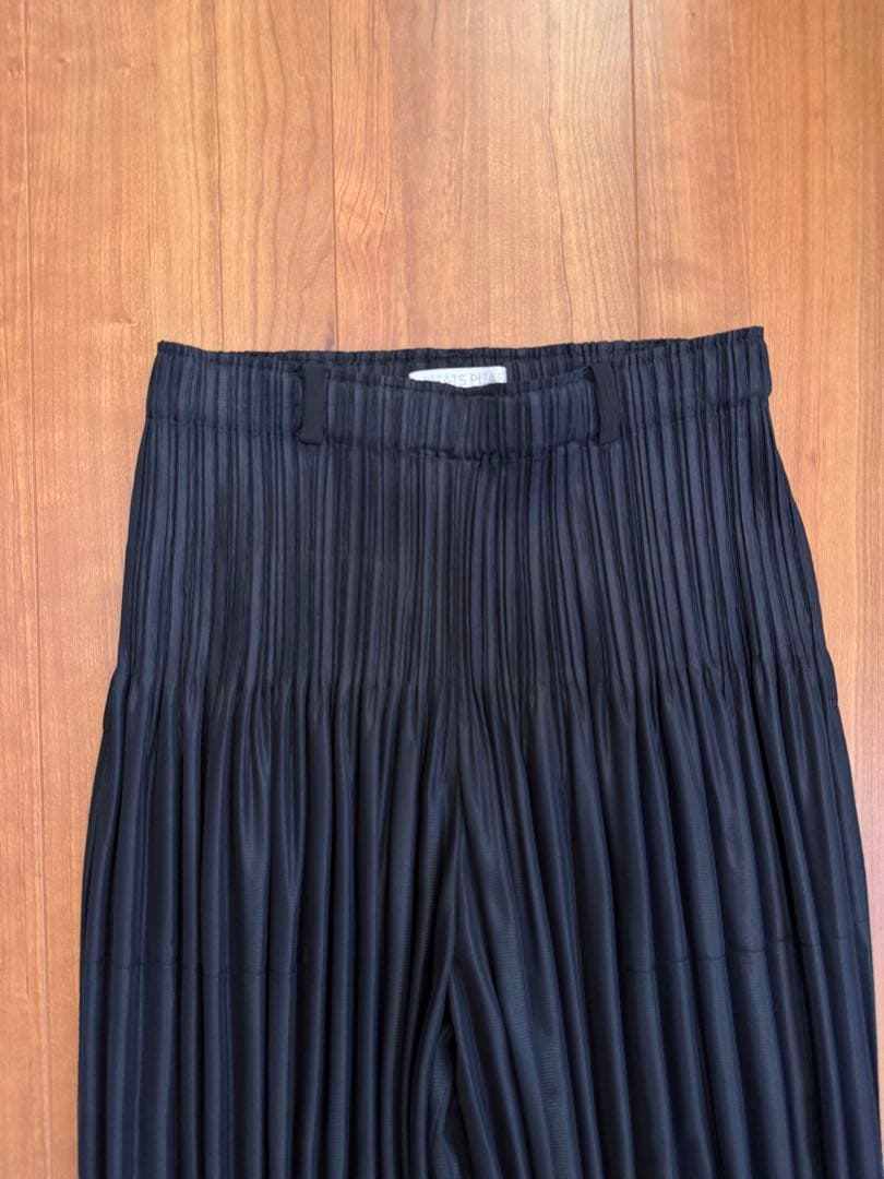 美品 PLEATS PLEASE ブラック サルエルパンツ