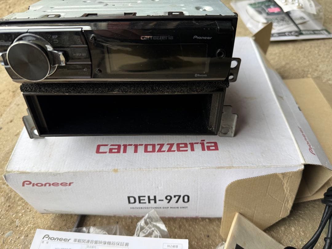 カーオーディオ carrozzeria DEH970