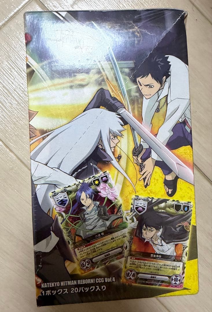 d*3様 家庭教師ヒットマンREBORN！CCGブースター第４弾リング争奪戦来る