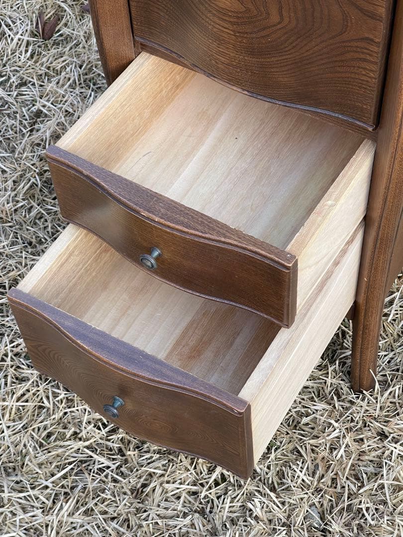 松永工房 IDC大塚家具 ミレーヌ　サイドチェスト　袖机　抽斗　ドレッサー