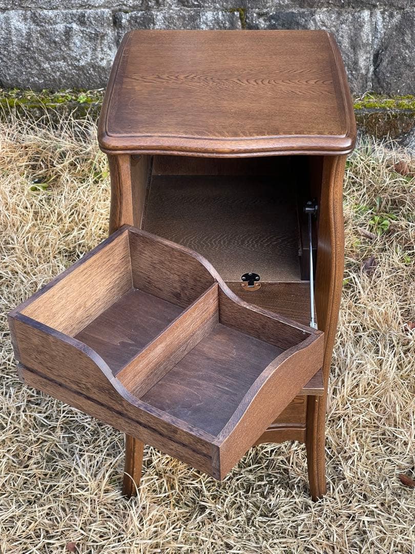 松永工房 IDC大塚家具 ミレーヌ　サイドチェスト　袖机　抽斗　ドレッサー