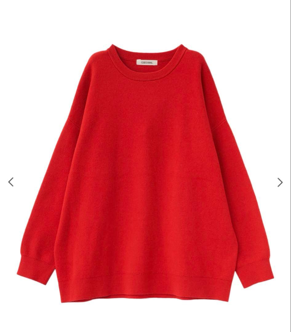 COCO DEAL オーバーニットミニワンピース