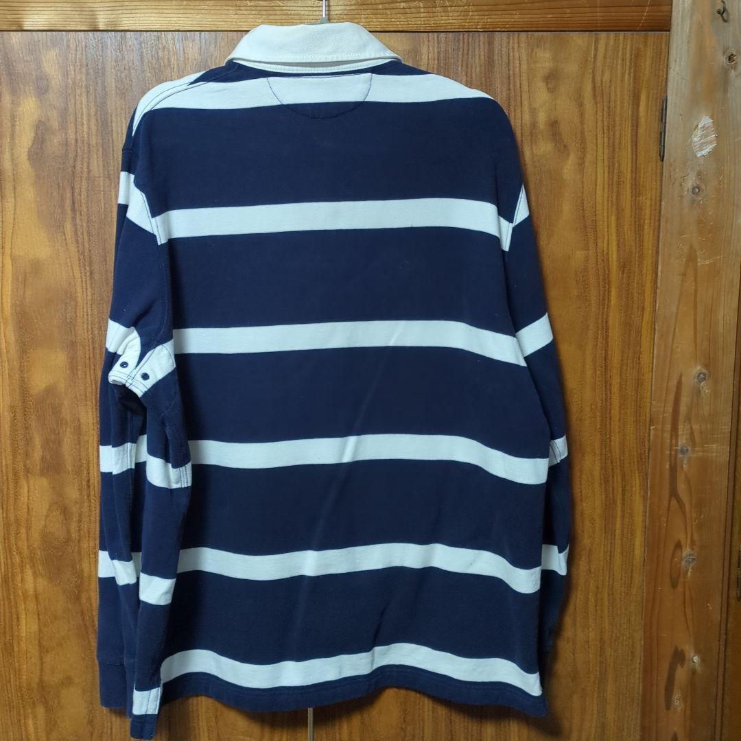 90s Ralph Lauren ボーダー ラガーシャツ 常田大希 XLフリース