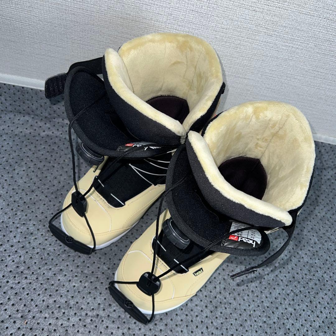 1回使用 人気サイズ23.5cm HEAD SCOUT BOA スノボブーツ