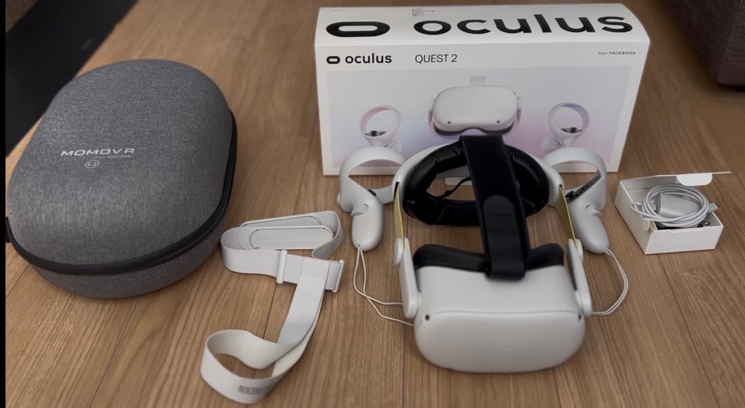  Quest2 128GB KIWIストラップ MomoVRケース