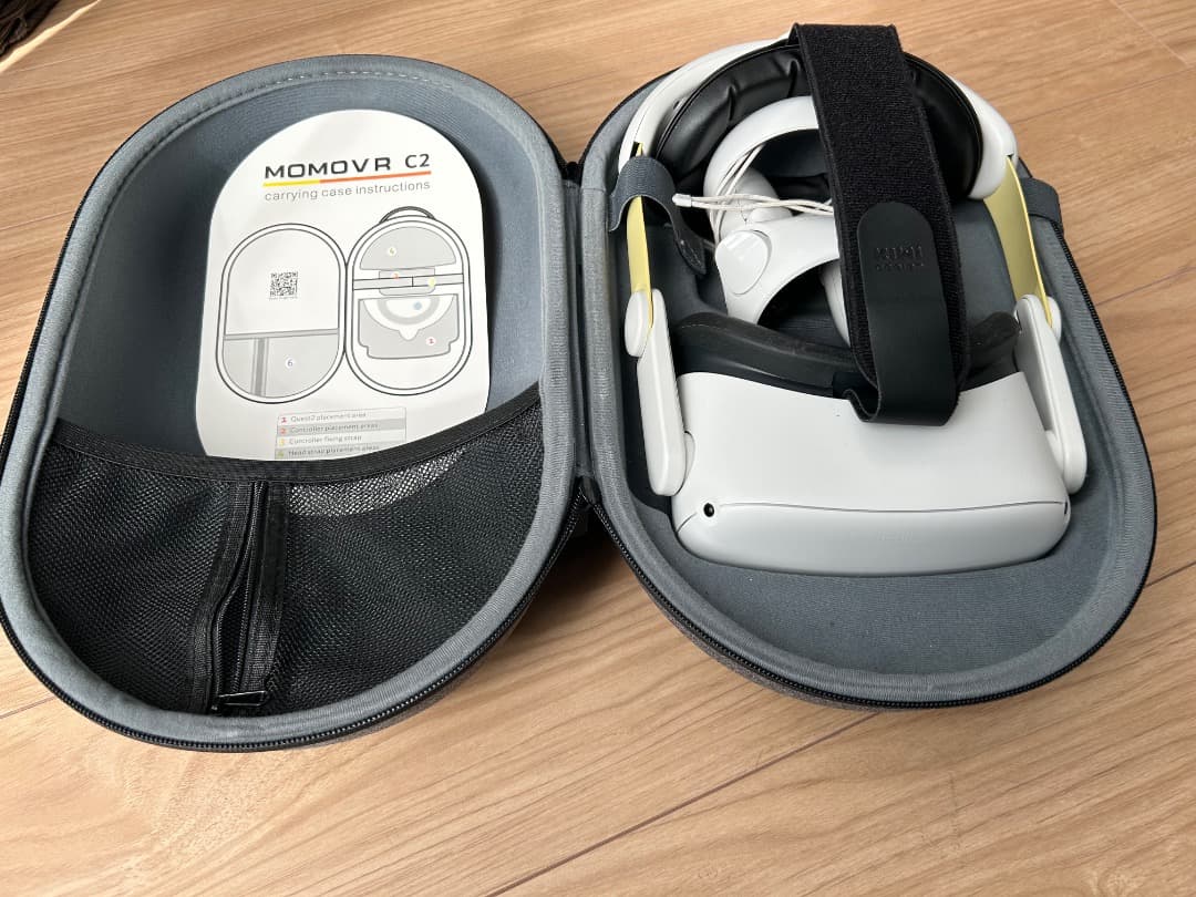  Quest2 128GB KIWIストラップ MomoVRケース