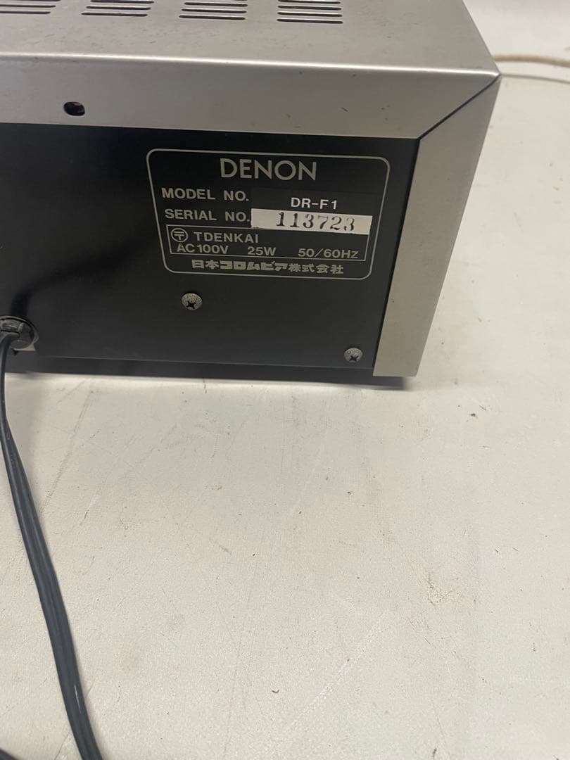 DENON DR-F1 カセットデッキ デノン