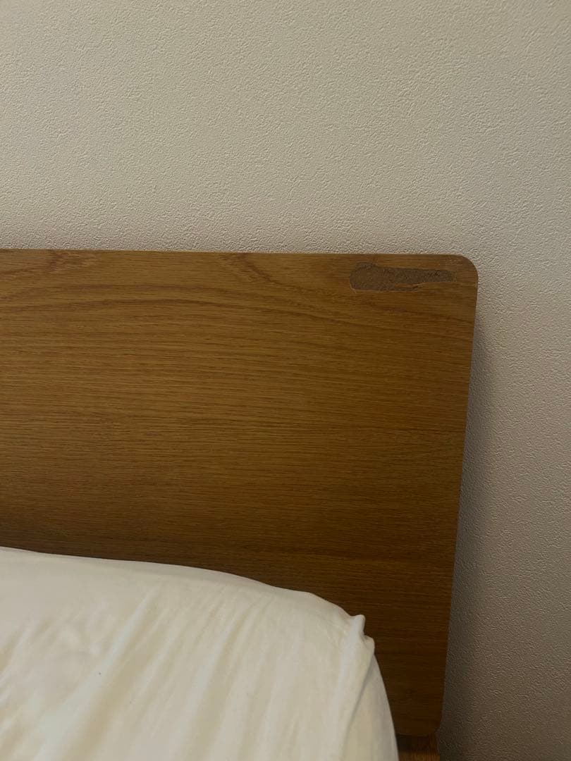 【3月末発送】無印　シングルベッドフレーム　旧型