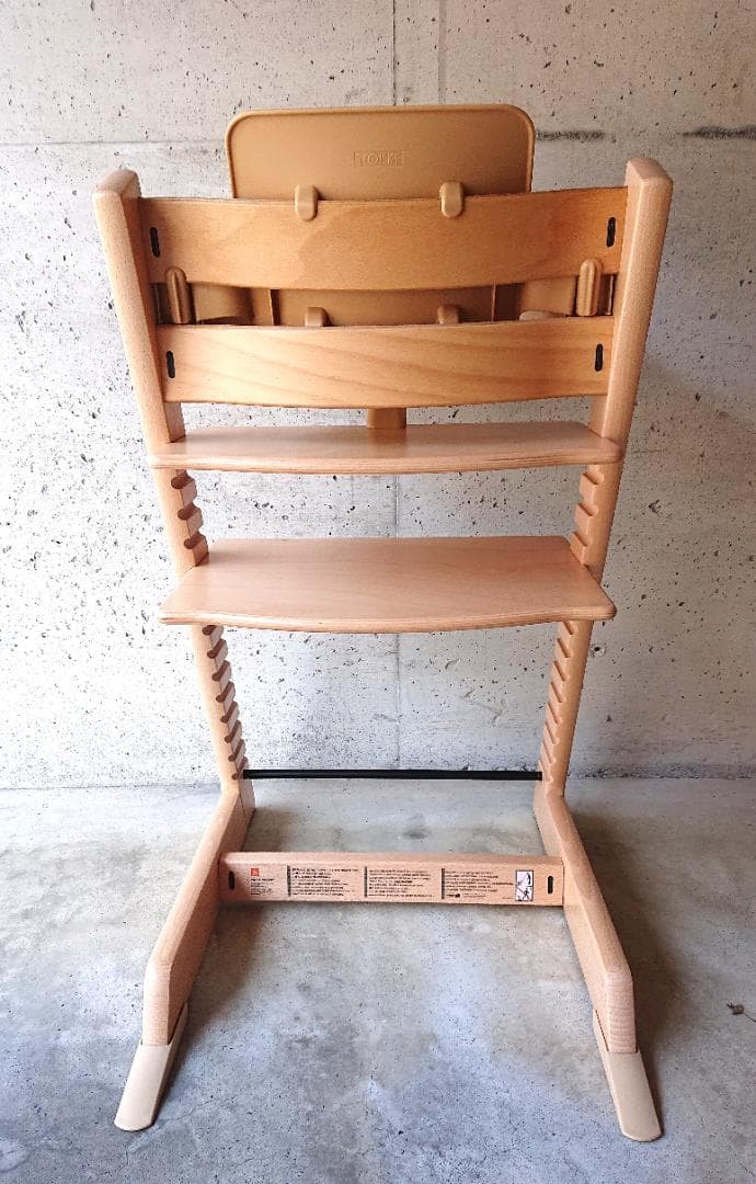 【美品】ストッケ　トリップトラップ　ベビーセット＆トレイ付