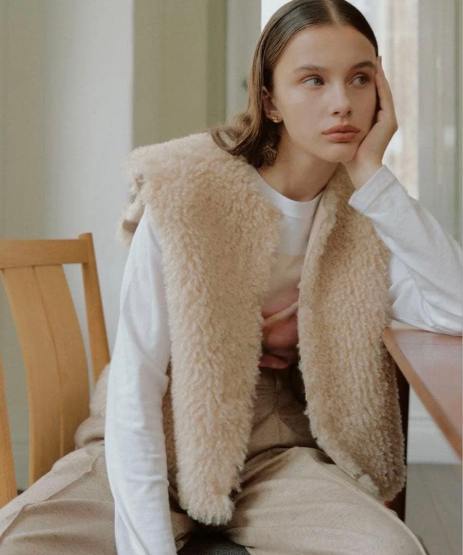 OHGA ファーベスト タグ付き新品 大阪ポップアップ先行 ￼2025AW新作