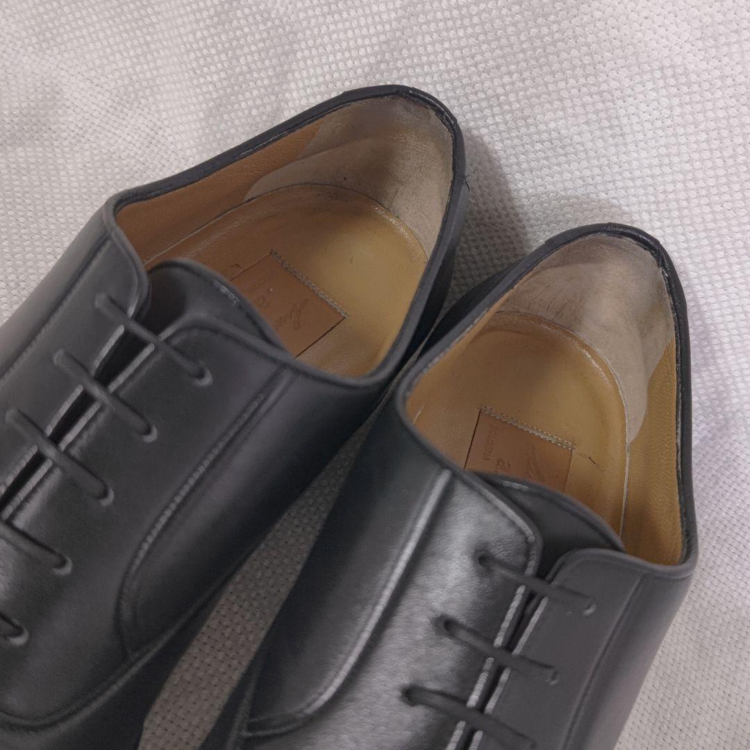 アメデオテストーニAMEDEO TESTONIドレスレザービジネスシューズ黒