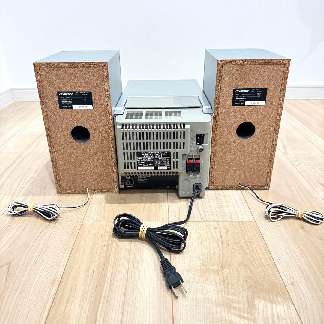 Victor UX-W5 動作確認済 ミュージックコンポ プレーヤー