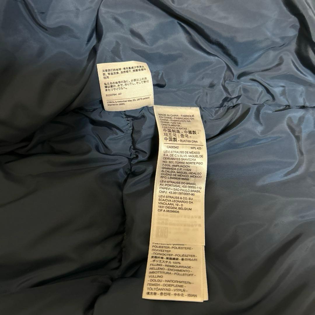Levi’sデニムダウンジャケット　L
