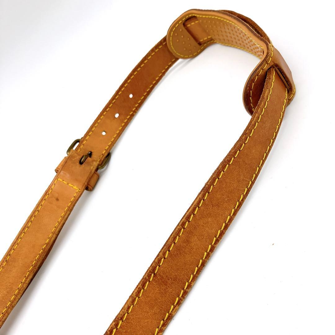 【LOUIS VUITTON】ショルダーストラップ　ヌメ革　キーポル用
