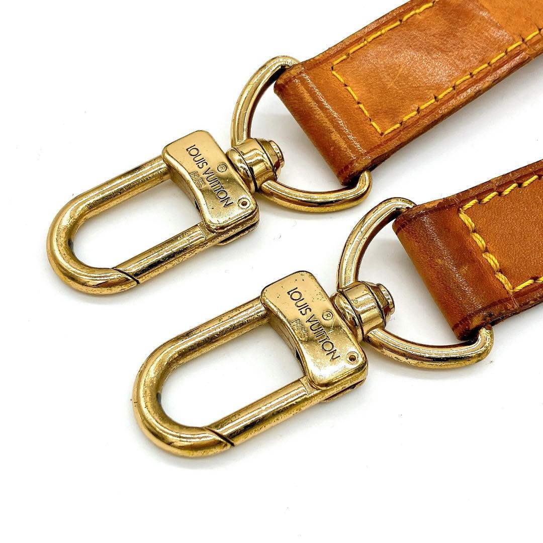 【LOUIS VUITTON】ショルダーストラップ　ヌメ革　キーポル用