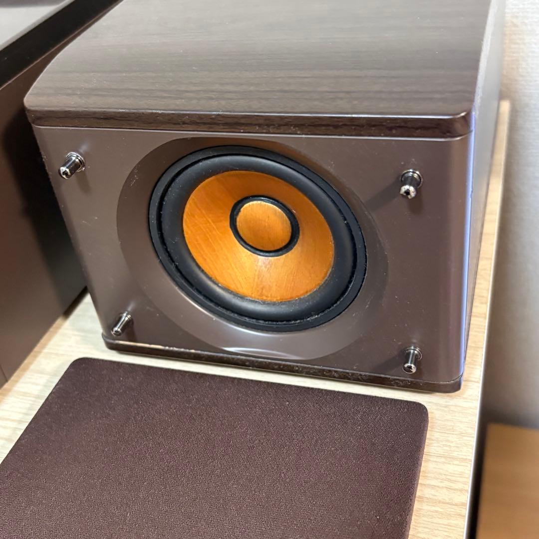 JVC KENWOOD ケンウッド　EX-S3-T ブラウン　ウッドコーン