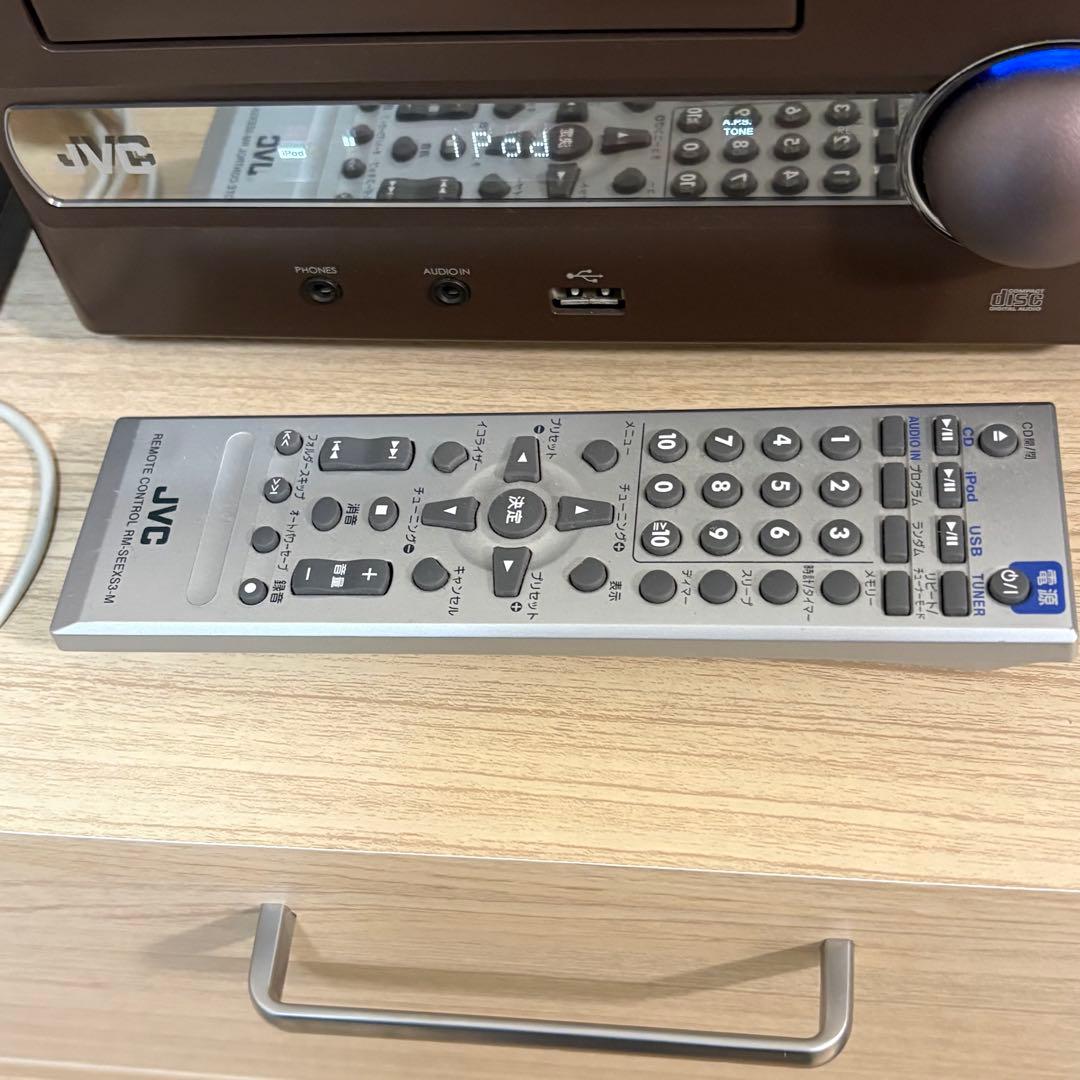 JVC KENWOOD ケンウッド　EX-S3-T ブラウン　ウッドコーン