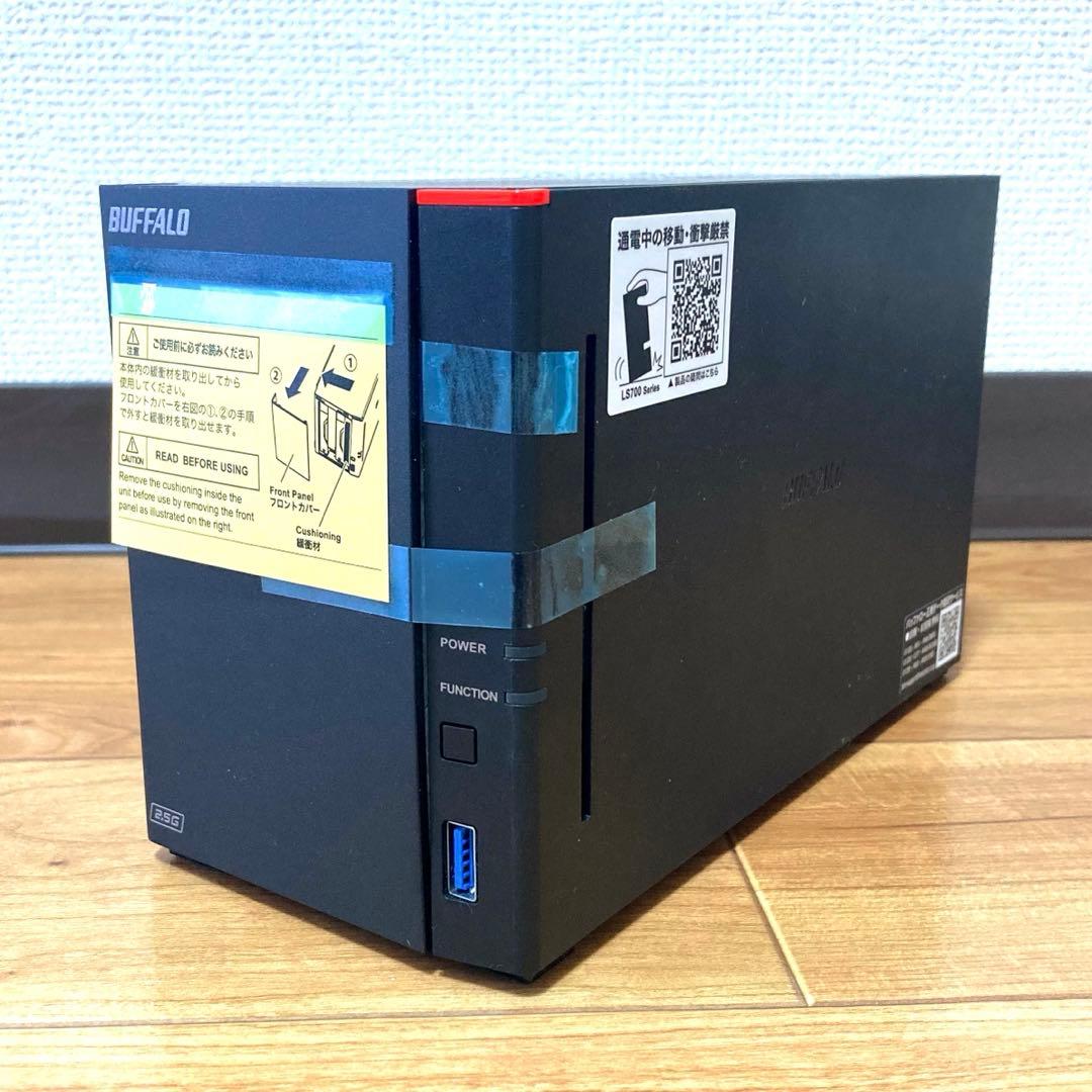 ほぼ未使用 BUFFALO LinkStation 4TB LS720D0402