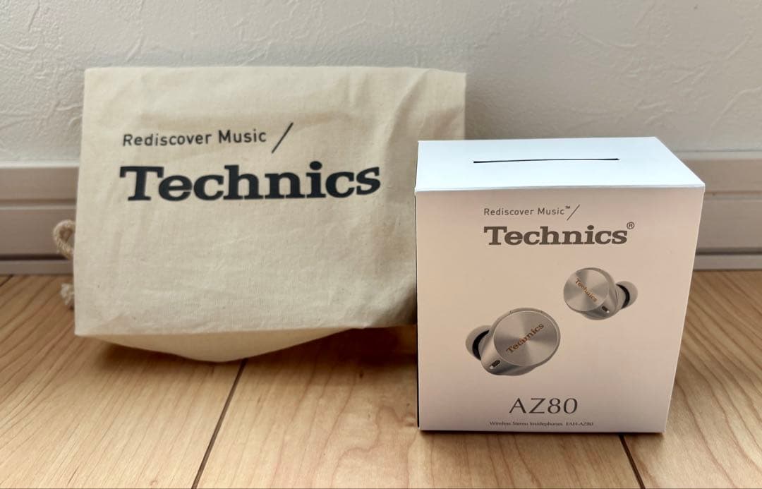 Technics ワイヤレスイヤホン AZ80 本体＋保護ケース