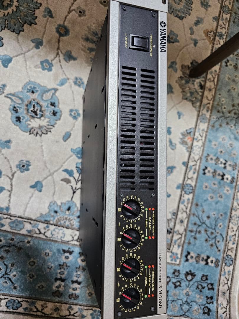 【動作確認済】YAMAHA XM4080 パワーアンプ