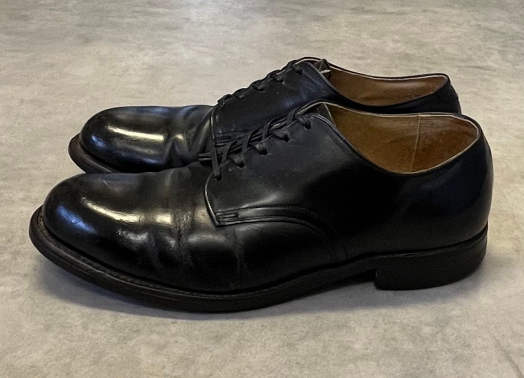 80'S アメリカ軍 US NAVY ラバーソール サービスシューズ US7R