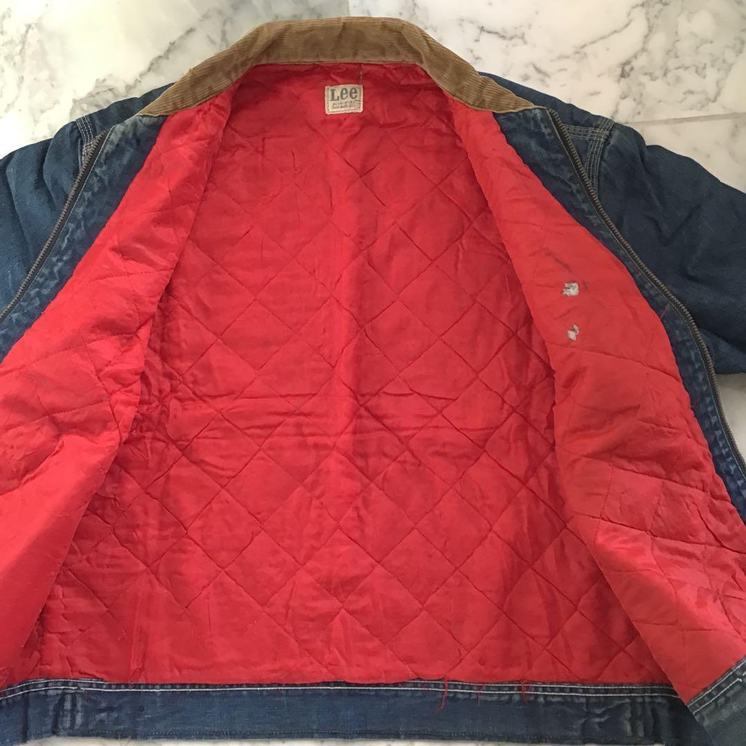 70s Lee 191-LB デニムジャケット キルティングライナー