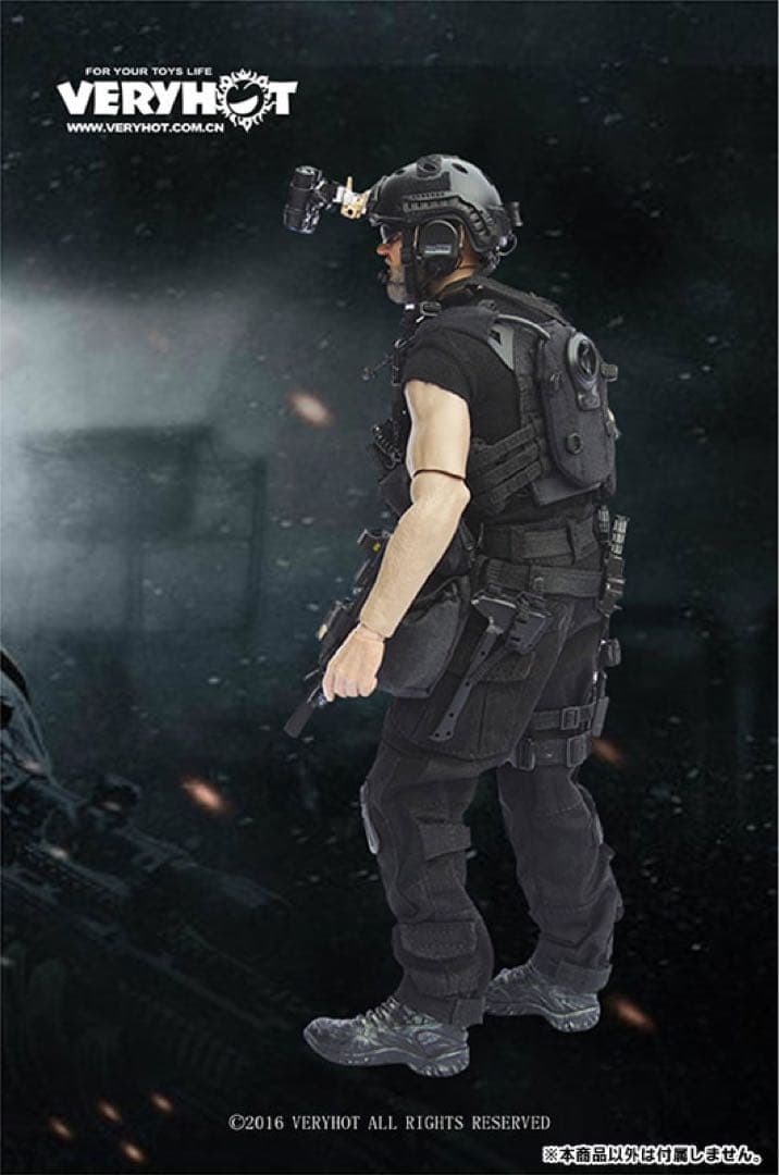 VERYHOT 1/6 CQB ナイトセット　ユニフォーム&アクセサリー　装備